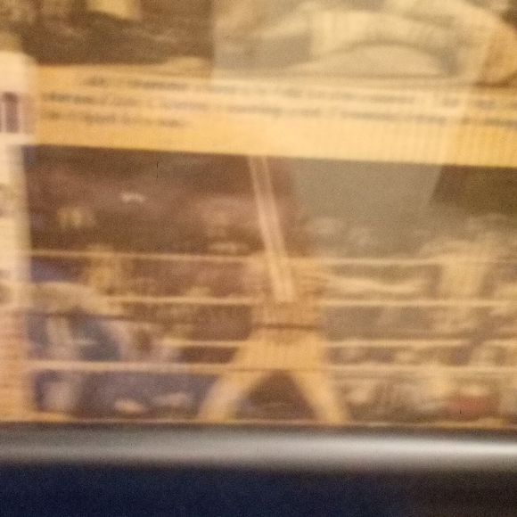 11 x 13  framed clippings Fight in Jungle Mohommad Ali & George Forema - Picture 5 of 6